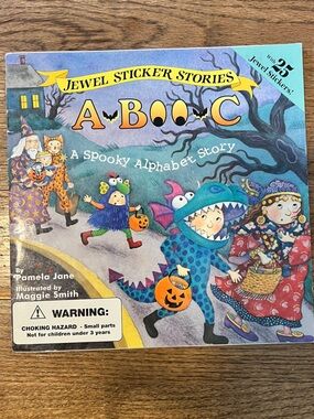 ABC Spooky Alphabet Book Vintage Halloween